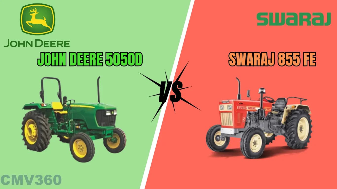 John Deere 5050D Vs Swaraj 855 FE Tractor: Comparison Price, Features & Specification