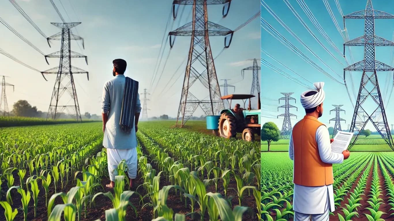 Leased Farmers to Get Ownership Rights and Compensation for Power Line Losses in Haryana