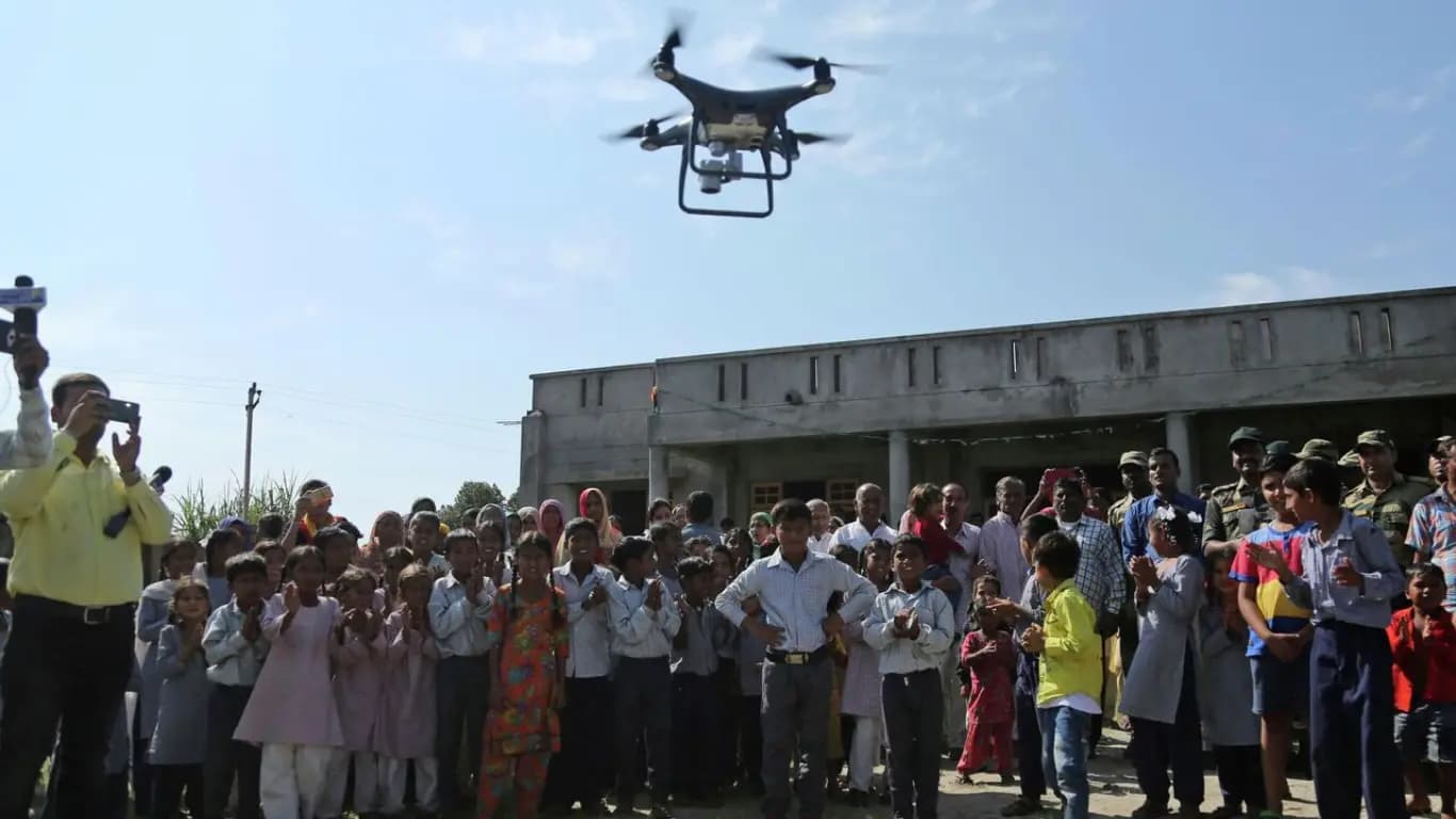 MNREGA Works to be Monitored by Drones for Transparency and Accountability