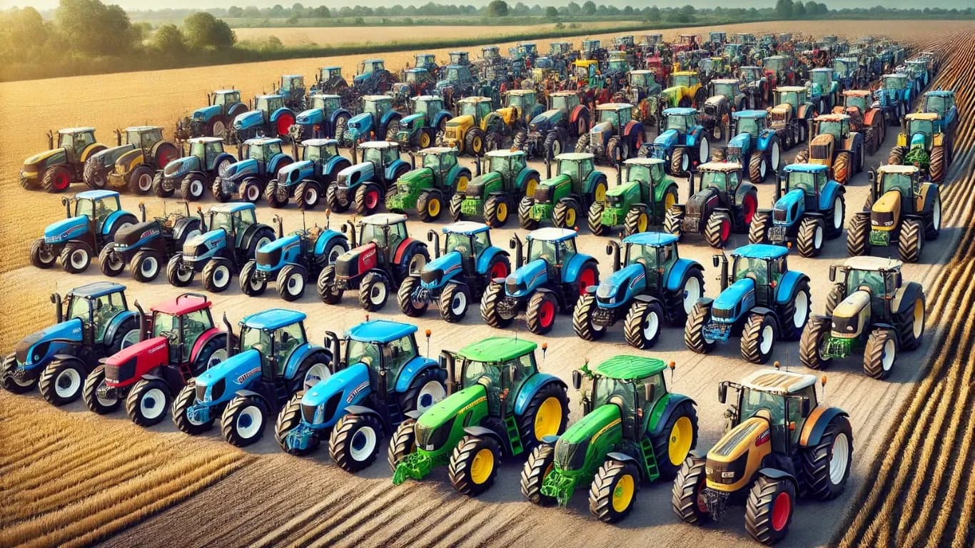 Retail Tractor Sales Report January 2025: 93,381 Units Sold with Mahindra Leading the Market