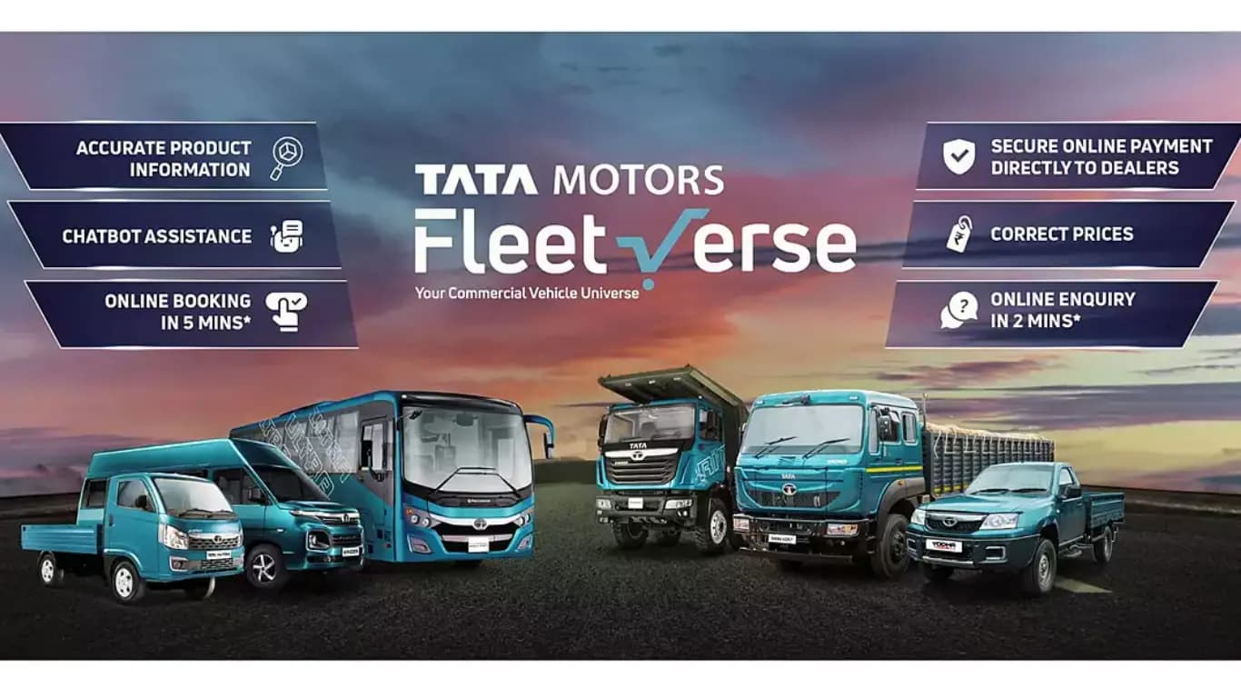 Tata Motors Launches Fleet Verse Digital Platform for Commercial Vehicles