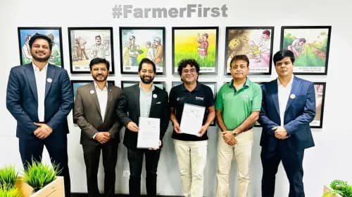 கிராமப்புற இந்தியாவுக்கு வேளாண் ட்ரோன் தீர்வுகளைக் கொண்டுவருவதற்கு ட்ரோன் இலக்கு மற்றும் டெஹாட் Drone Destination & DeHaat Partner to Boost Agri Drone Services
