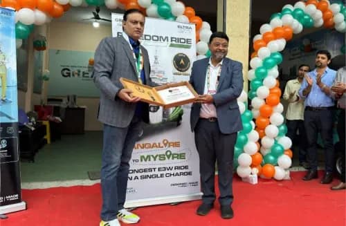 ग्रीव्स एल्ट्रा सिटी ने एक बार चार्ज करने पर 225 किलोमीटर की यात्रा पूरी की Greaves Eltra City Completes 225-Kilometre Journey on a Single Charge