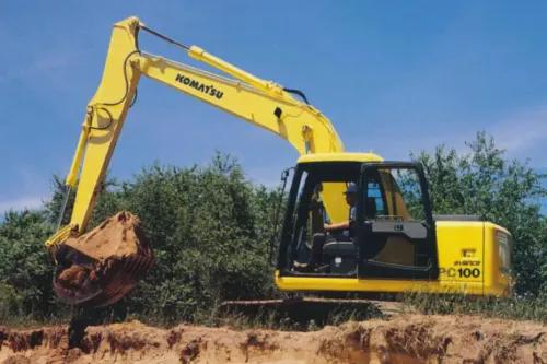 Komatsu PC 100 Excavator Komatsu PC 100 Excavator