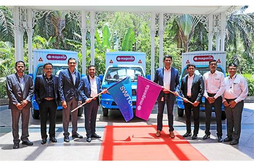 Magenta Mobility partners with Switch Mobility to acquire 500 SWITCH IeV4 vehicles.