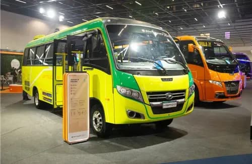 ஹார்ஸ் ஹைப்ரிட் மைக்ரோபஸை அறிமுகப்படுத்த மார்கோபோலோ மற்றும் WEG HORSE Partners with Marcopolo and WEG to Launch Hybrid Microbus