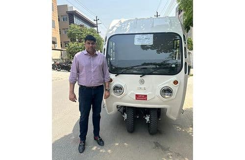 न्यूरॉन एनर्जी ने डबल फ्रंट व्हील इलेक्ट्रिक व्हीकल के लिए हेक्सॉल मोटर्स के साथ साझेदारी की Neuron Energy partners with Hexall Motors for Double Front Wheel Electric Vehicle