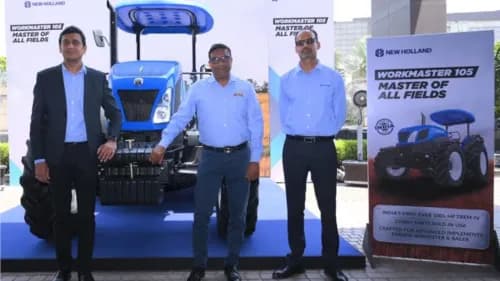 நியூ ஹாலந்து வொர்க்மாஸ்டர் 105 டிராக்டரை அறிமுகப்படுத்துகிறது, விலை ரூ. 29.5 ல நியூ ஹாலந்து வொர்க்மாஸ்டர் 105 டிராக்டரை அறிமுகப்படுத்துகிறது, விலை ரூ. 29.5 ல