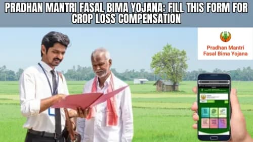 प्रधानमंत्री फसल विमा योजना: पिकाच्या नुकसान भरपाईसाठी हा फॉर्म भरा प्रधानमंत्री फसल विमा योजना: पिकाच्या नुकसान भरपाईसाठी हा फॉर्म भरा