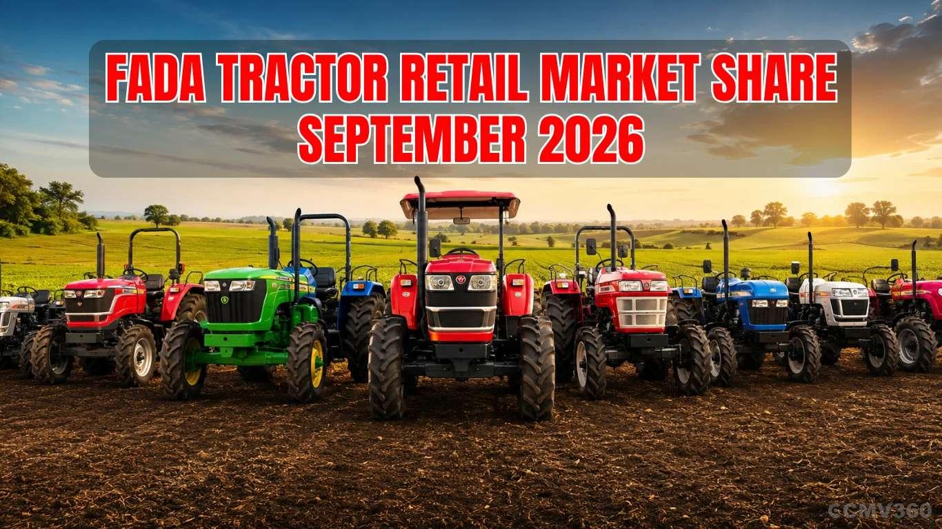 FADA Tractor Retail Market Share September 2026: Mahindra Group Leads as Sales Jump 13.7% FADA Tractor Retail Market Share September 2026: Mahindra Group Leads as Sales Jump 13.7%