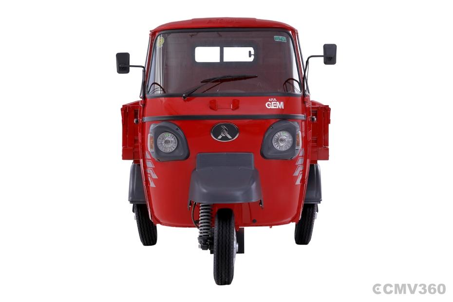 Atul Gem Cargo Diesel Red Front View Atul Gem Cargo Diesel Red Front View