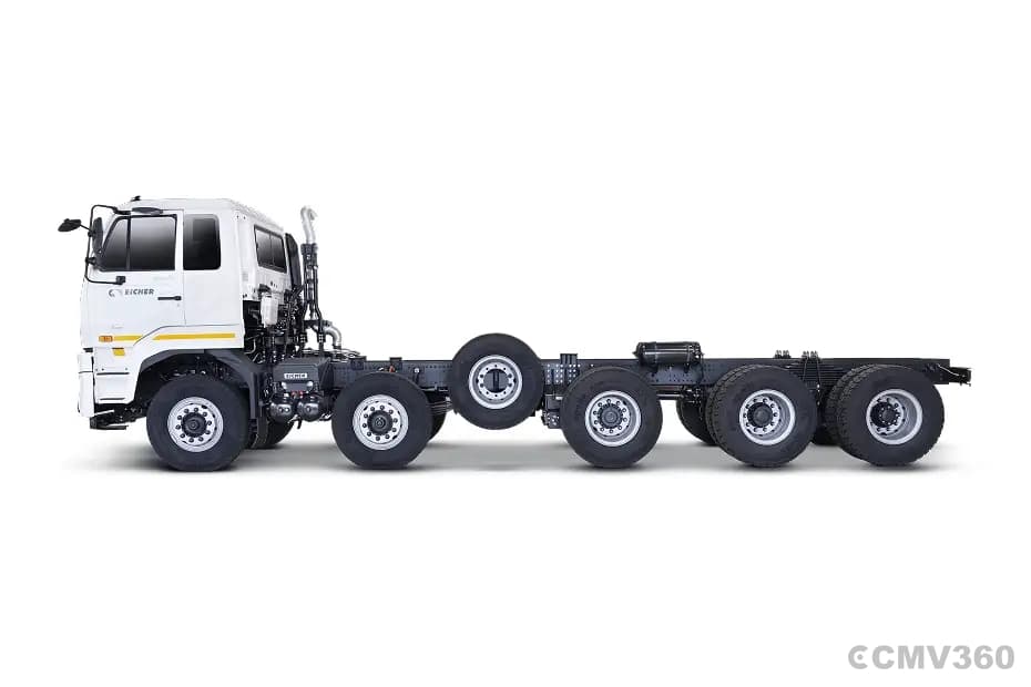 Eicher Pro 6048T CBC truck left side view Eicher Pro 6048T CBC truck left side view