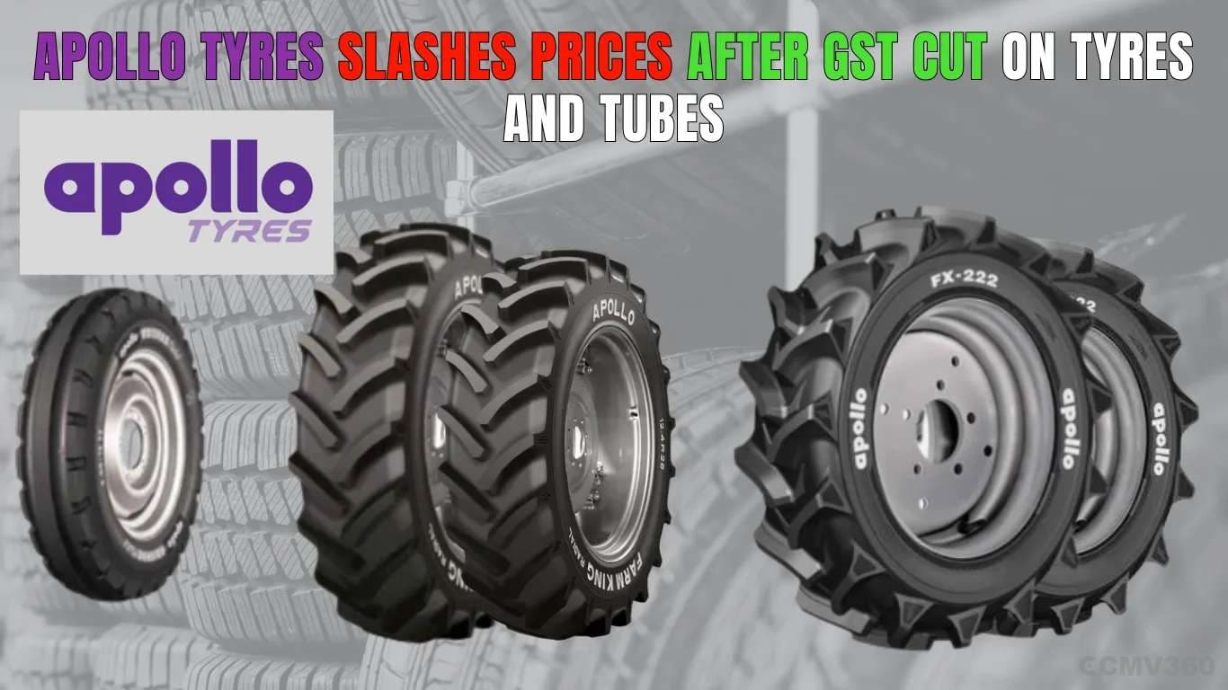 Apollo Tyres Slashes Prices After GST Cut on Tyres and Tubes Apollo Tyres Slashes Prices After GST Cut on Tyres and Tubes.webp