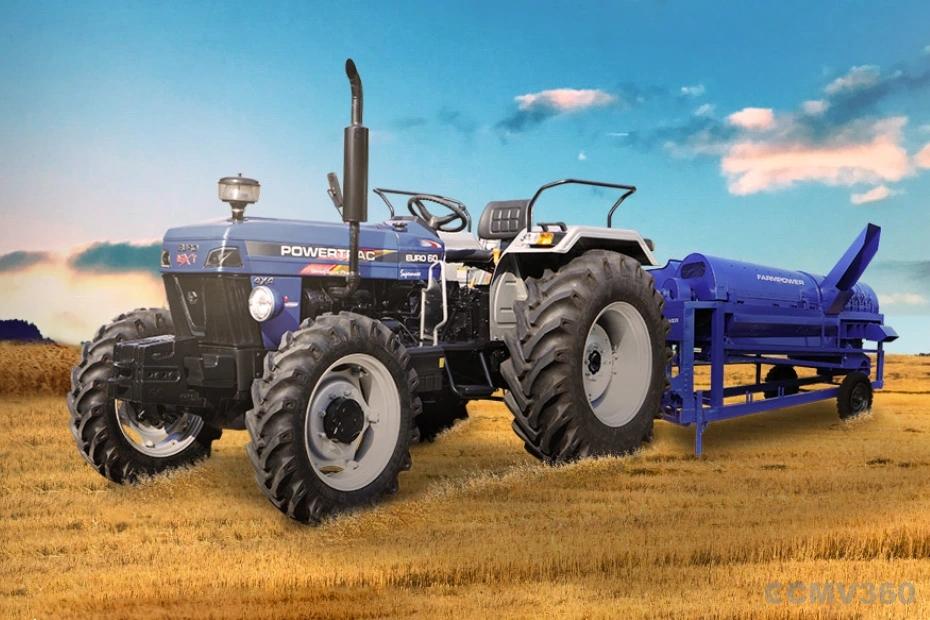 Powertrac Euro 60 Next 4WD Left Front Three Quarter Powertrac Euro 60 Next 4WD Left Front Three Quarter