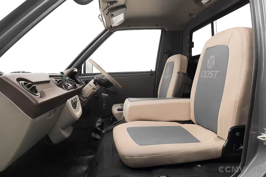 Ashok Leyland DOST Plus XL CNG Seats & Side Cabin View Ashok Leyland DOST Plus XL CNG Seats & Side Cabin View