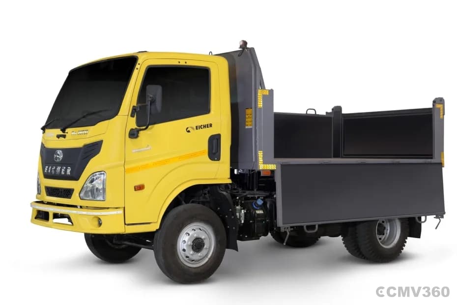 Eicher Pro 2075T truck left front three-quarter view Eicher Pro 2075T truck left front three-quarter view