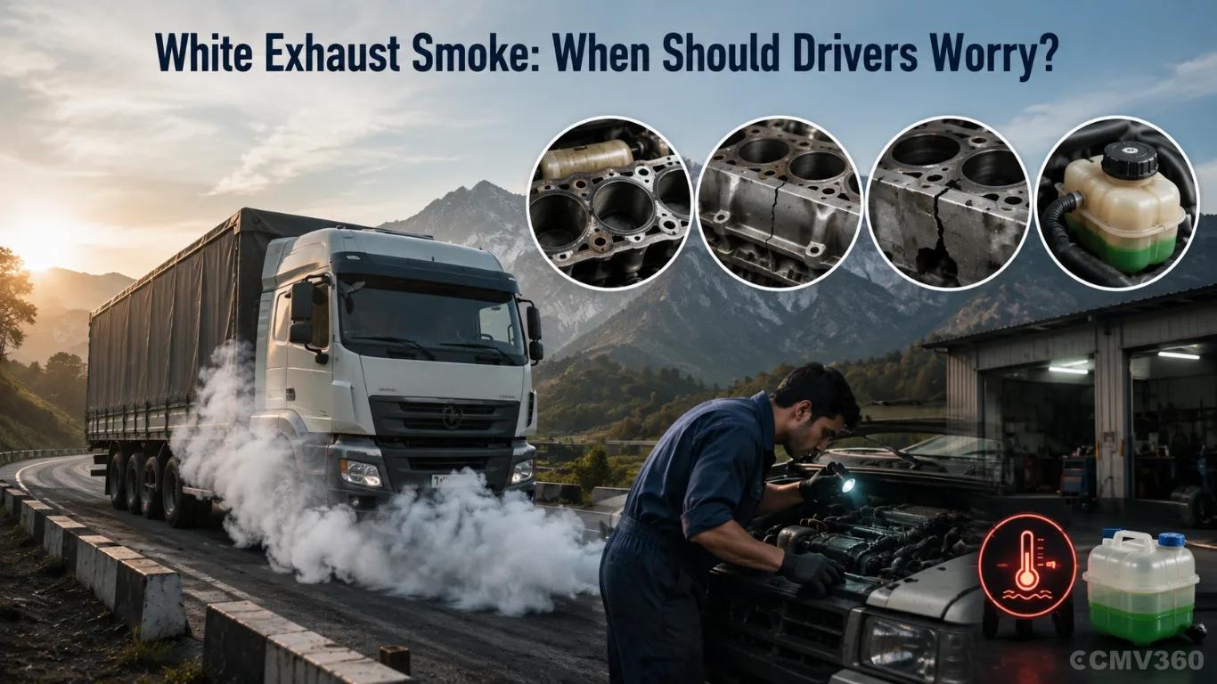 White Exhaust Smoke: When Should Drivers Worry?