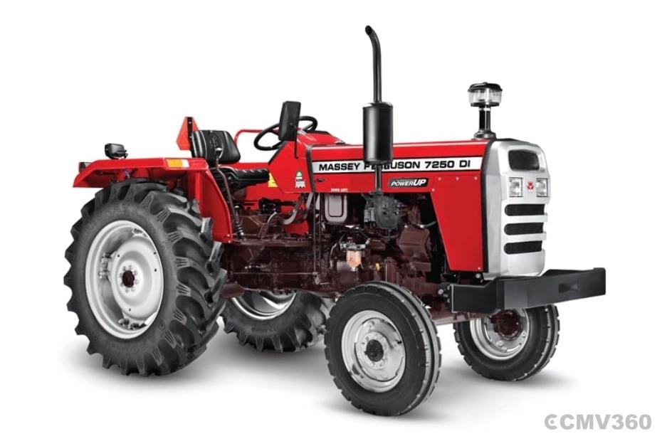 Massey Ferguson 7250 DI Power Up Right Front Three Quarter Massey Ferguson 7250 DI Power Up Right Front Three Quarter