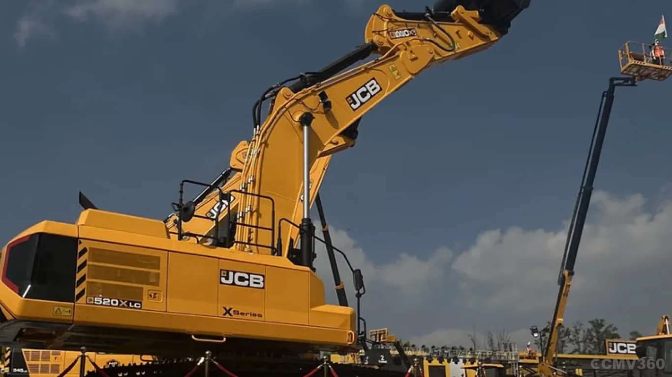 JCB India Unveils Its Biggest Made-in-India 52-Tonne Excavator at EXCON 2025 JCB India Unveils Its Biggest Made-in-India 52-Tonne Excavator at EXCON 2025
