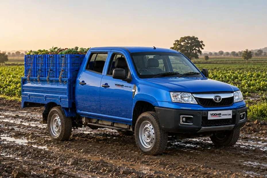 Tata YODHA 4X4 CREW CAB Three Quarter View Tata YODHA 4X4 CREW CAB Three Quarter View