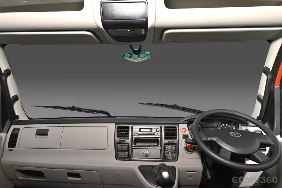 Spacious comfortable cabin with advanced controls Spacious comfortable cabin with advanced controls