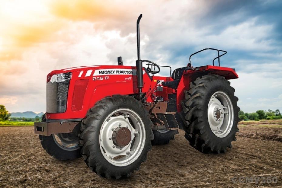 Massey Ferguson 245 Smart 4WD Left Front Three Quarter Massey Ferguson 245 Smart 4WD Left Front Three Quarter