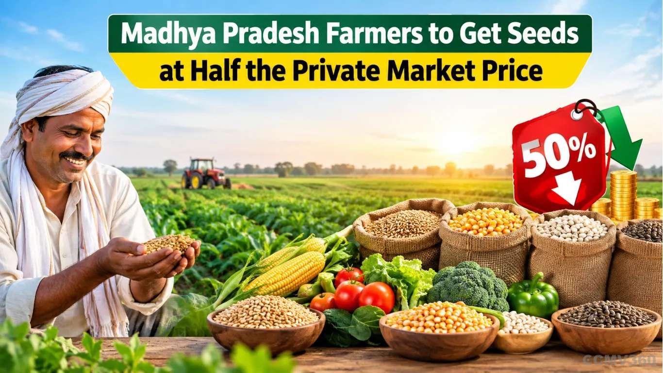 मध्य प्रदेशाच्या शेतकऱ्यांना अर्ध्या खाजगी बाजार Madhya Pradesh Farmers to Get Seeds at Half the Private Market Price