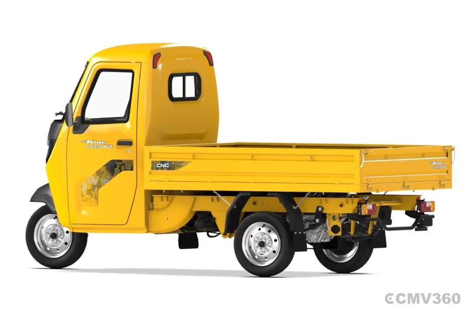 TVS King Kargo HD CNG Left Rear Three Quarter TVS King Kargo HD CNG Left Rear Three Quarter