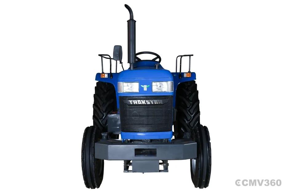 Trakstar 545 blue tractor front view Trakstar 545 blue tractor front view