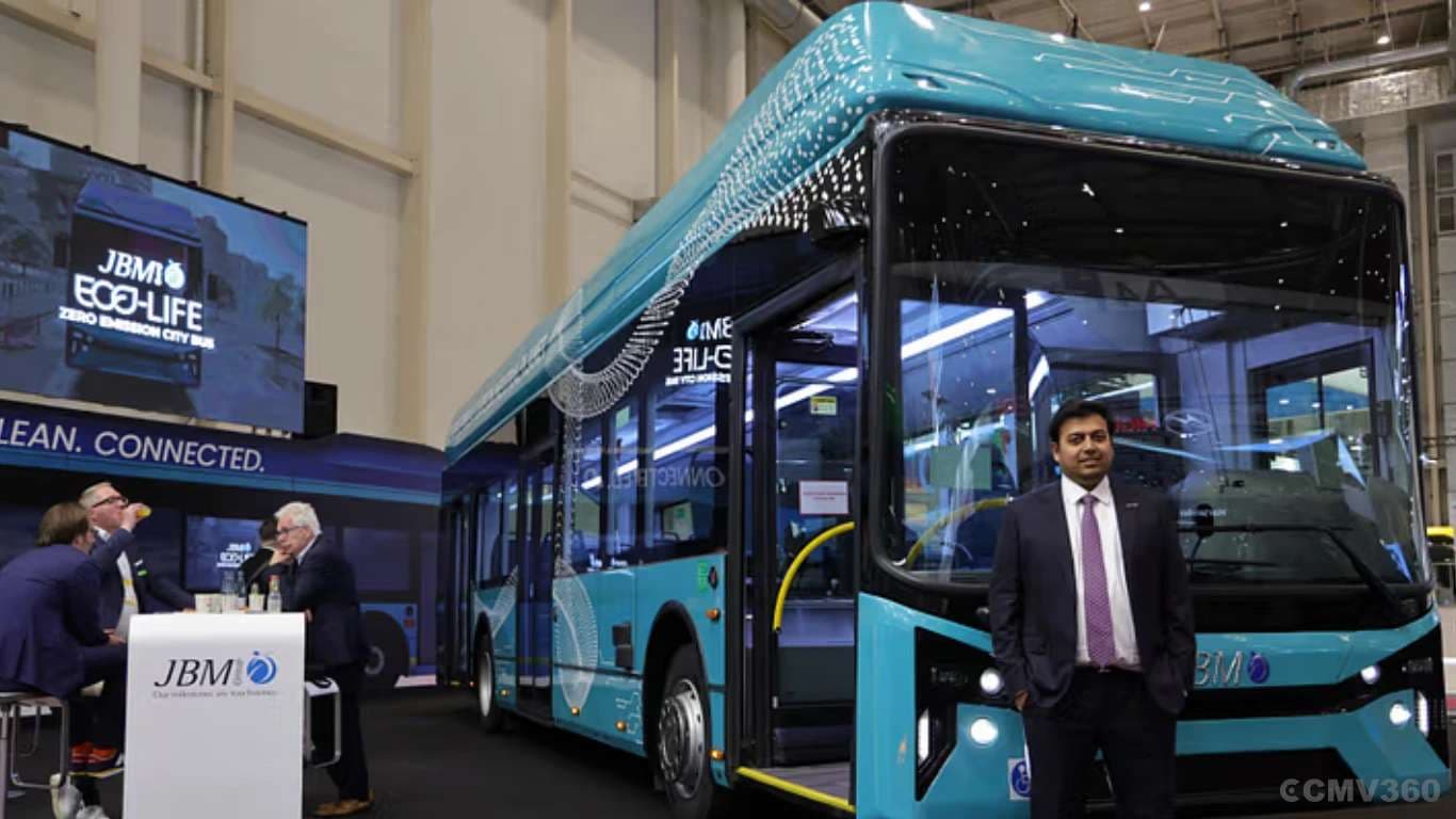 JBM EV Launches ECOLIFE Electric Bus in Europe JBM EV set up its European headquarters in Frankfurt.