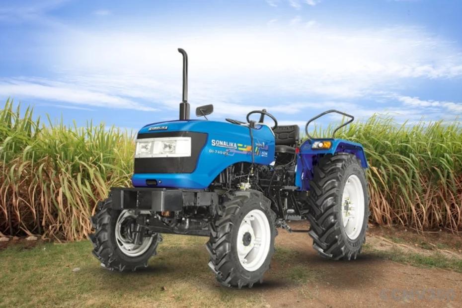 Sonalika RX 740 4WD Left Front Three Quarter Sonalika RX 740 4WD Left Front Three Quarter
