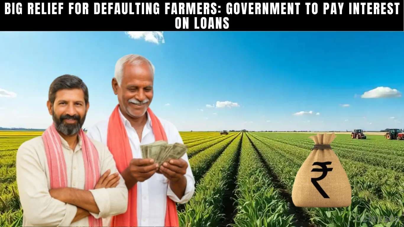 தவறான விவசாயிகளுக்கு பெரிய நிவாரணம்: கடன்களுக்கு வட்டி செலுத்த அரசு Big Relief for Defaulting Farmers Government to Pay Interest on Loans (1).webp
