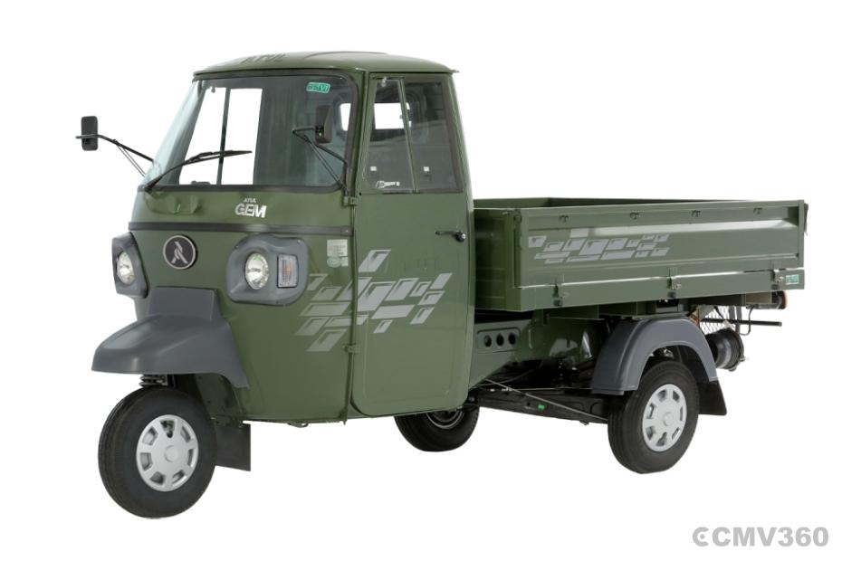 Atul Gem Cargo Diesel Army Green Left Front Three Quarter Atul Gem Cargo Diesel Army Green Left Front Three Quarter