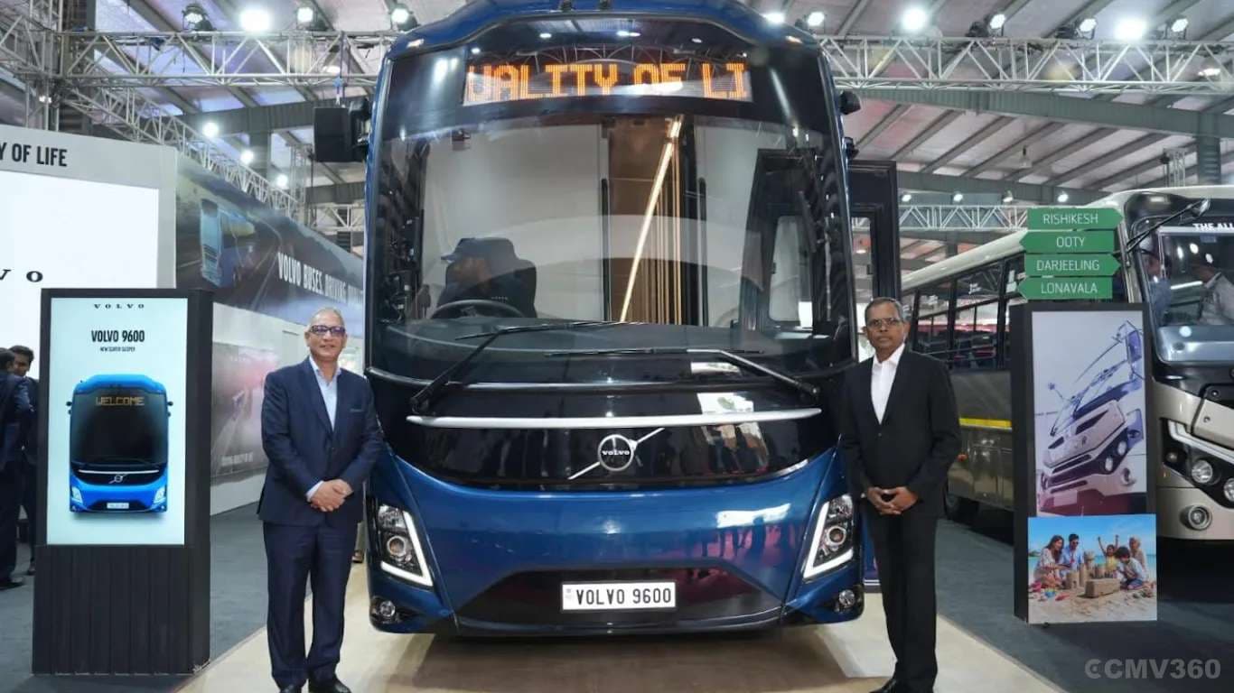 Volvo Buses India Launches India's First OE-Built Volvo 9600 Seater-Sleeper Coach at PRAWAAS 5.0 Volvo Buses India Launches India's First OE-Built Volvo 9600 Seater-Sleeper Coach at PRAWAAS 5.0