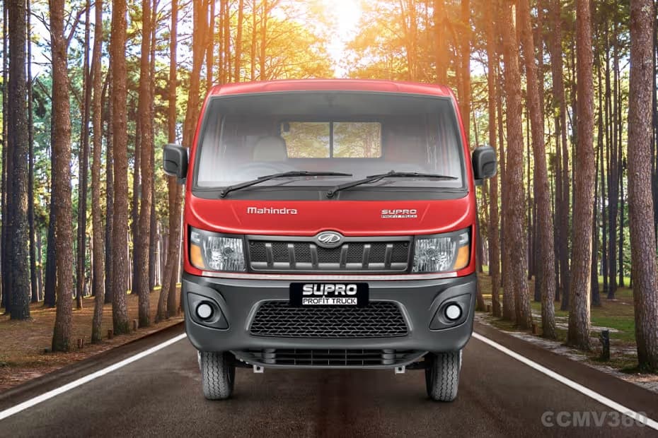Mahindra Supro Profit Truck Mini Front View Mahindra Supro Profit Truck Mini Front View