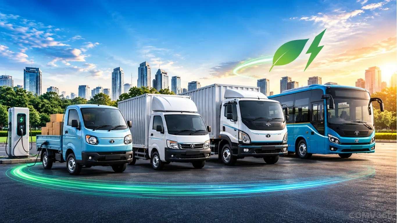 टाटा मोटर्स का कहना है कि SCV-पिकअप सेगमेंट में EV की पहुंच 10% के करीब है Tata Motors Says EV Penetration in SCV-Pickup Segment Nears 10%