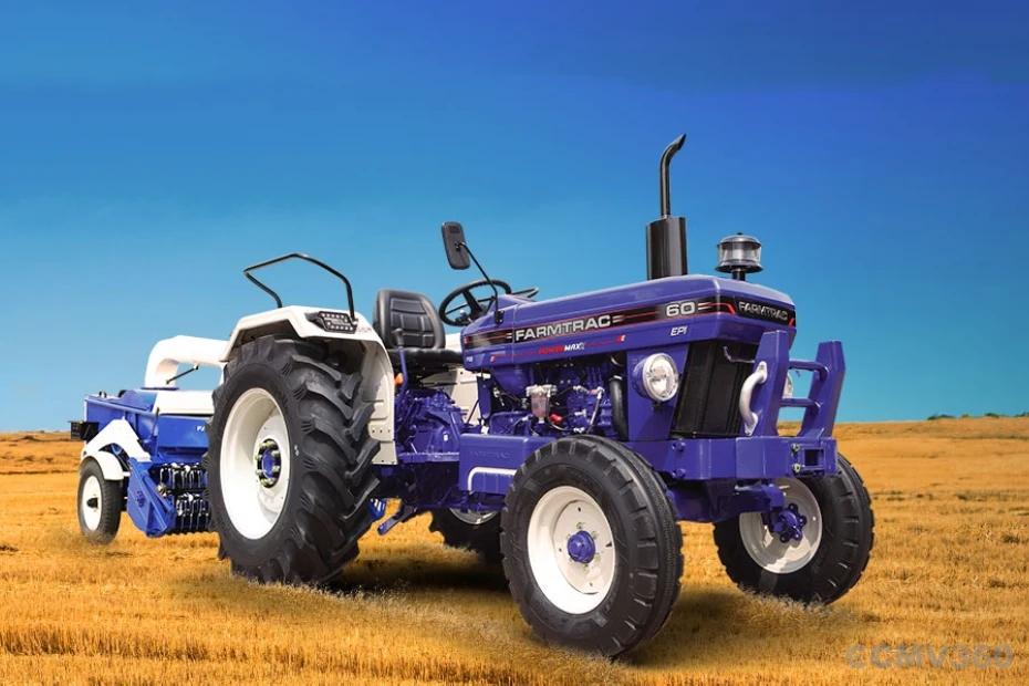 Farmtrac 60 PowerMaxx Right Front Three Quarter Farmtrac 60 PowerMaxx Right Front Three Quarter