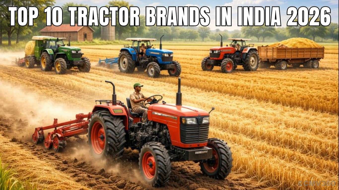 Top 10 Tractor Brands in India 2026 Top 10 Tractor Brands in India 2026
