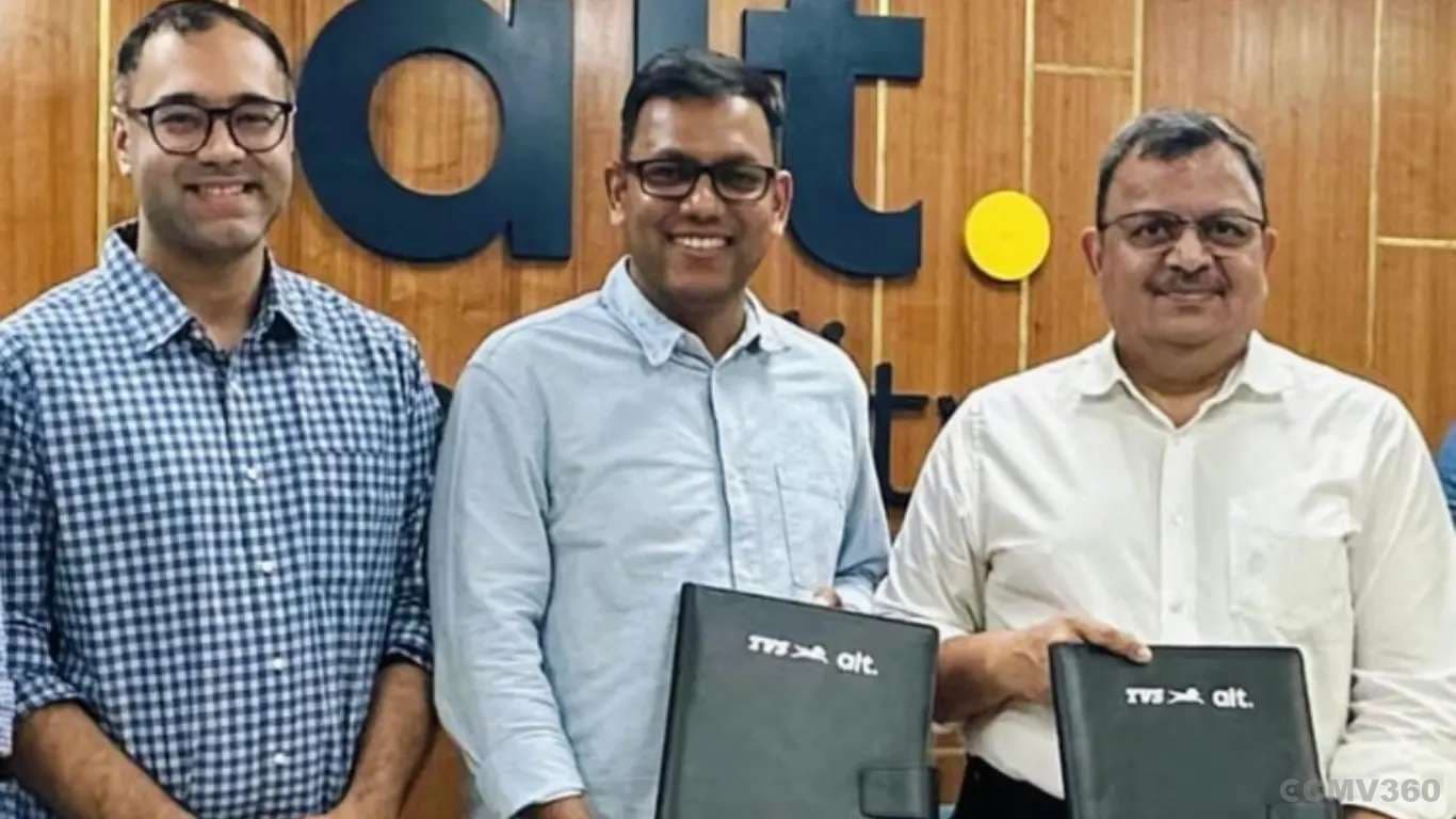 TVS मोटर और ALT मोबिलिटी ने वित्त वर्ष 2025-26 में 3,000 इलेक्ट्रिक थ्री-व्हीलर्स तैनात करने के लिए साझेदारी की TVS Motor and ALT Mobility Partners.webp
