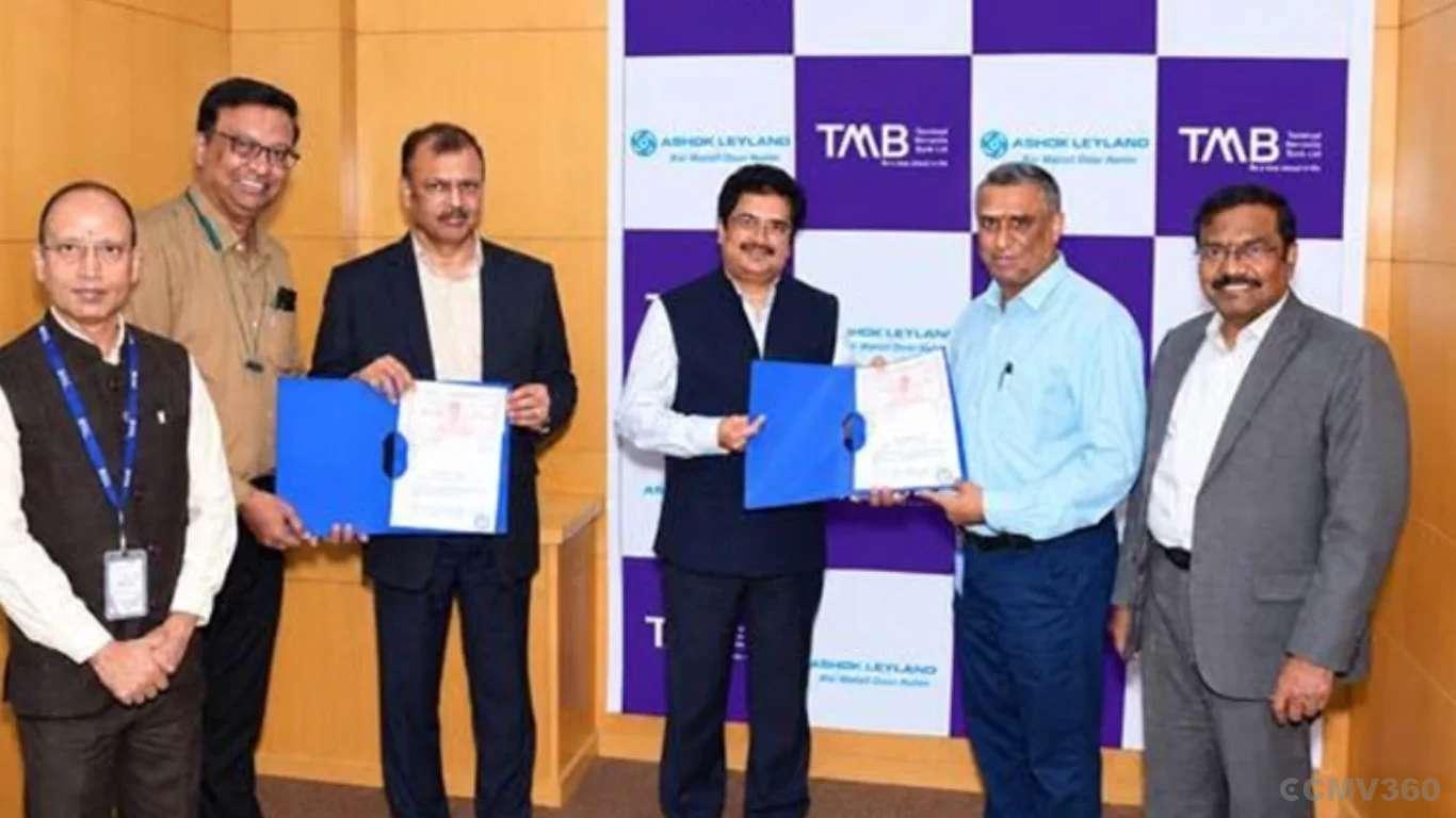 Ashok Leyland Partners with Tamilnad Mercantile Bank for Truck, Bus Loans Ashok Leyland Partners with Tamilnad Mercantile Bank for Truck, Bus Loans