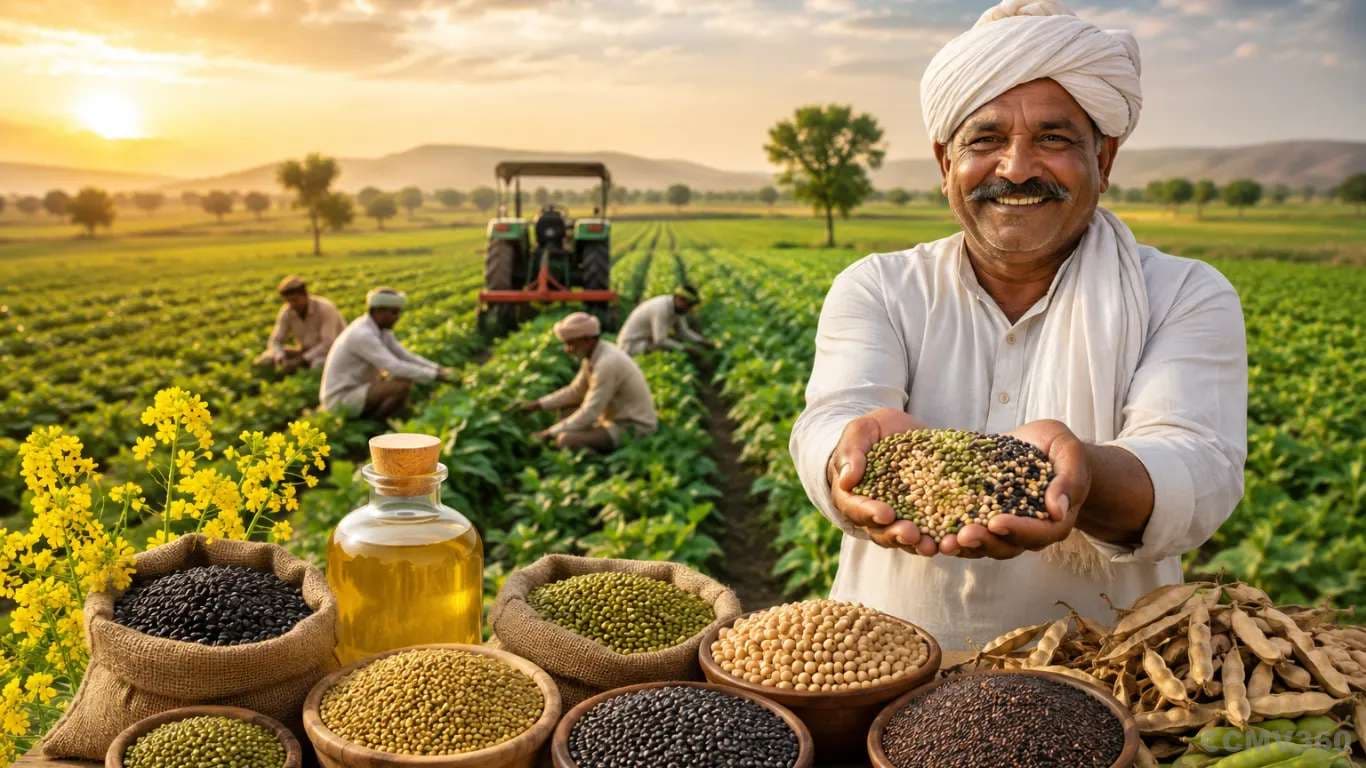 राजस्थान शेतकऱ्यांना मूंग, अरद, अरहार आणि तेलबियाणीय पिकांसाठी विनामूल्य आणि Rajasthan Farmers to Get Free Seeds Under ₹135 Cr Scheme