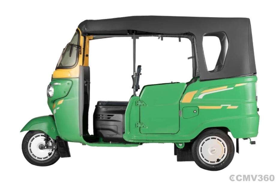 Bajaj WEGO P70 Green Left Side View Bajaj WEGO P70 Green Left Side View