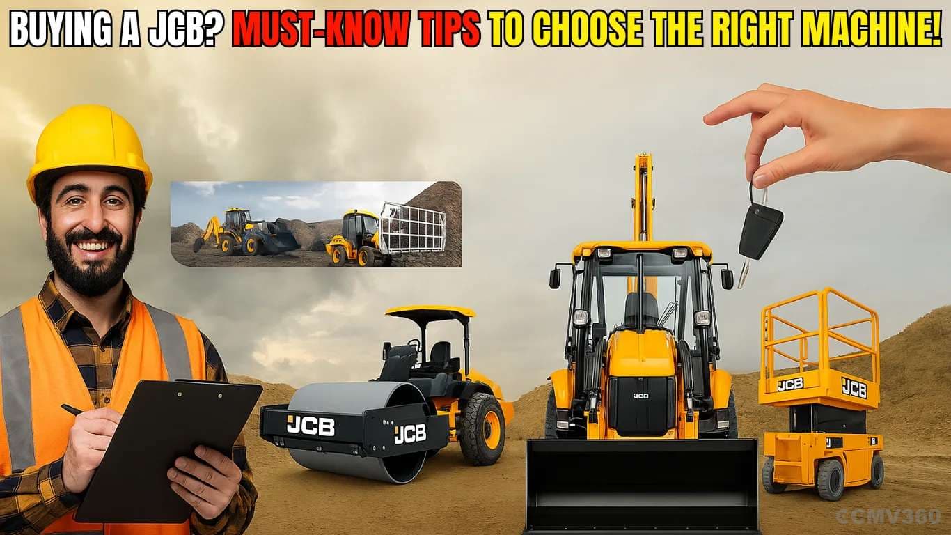 Buying a JCB? Discover These Important Tips Before You Decide! Buying a JCB Must-Know Tips to Choose the Right Machine!.webp
