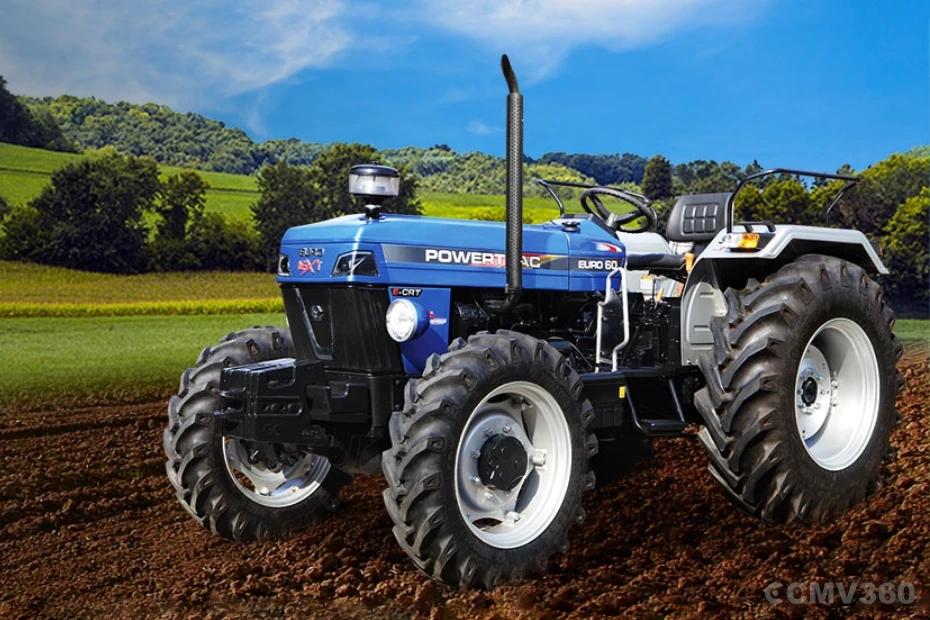 Powertrac Euro 60 Next 4WD Left Front Three Quarter Powertrac Euro 60 Next 4WD Left Front Three Quarter