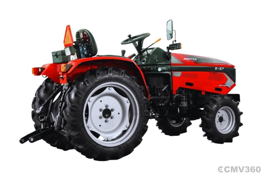 Montra Electric Tractor E-27 Right Rear Three Quarter Montra Electric Tractor E-27 Right Rear Three Quarter