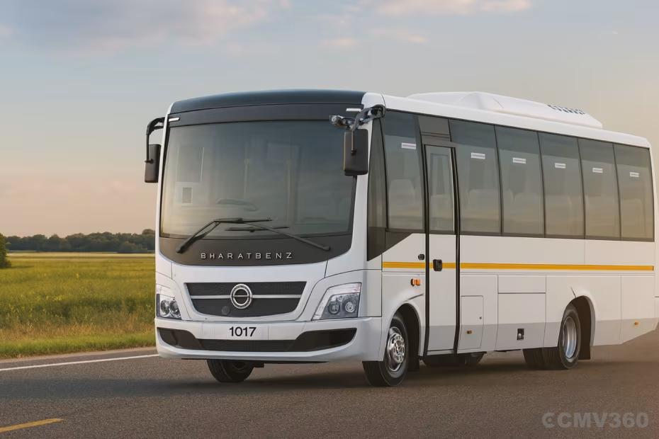 BharatBenz 1017 Staff Bus Left Front Three Quarter BharatBenz 1017 Staff Bus Left Front Three Quarter