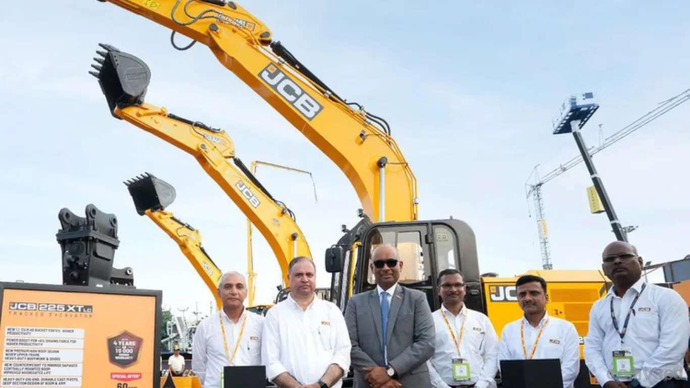 JCB इंडिया ने बॉमा CONEXPO INDIA 2026 में 10 नई मशीनें लॉन्च कीं JCB India Launches 10 New Machines at bauma CONEXPO INDIA 2026