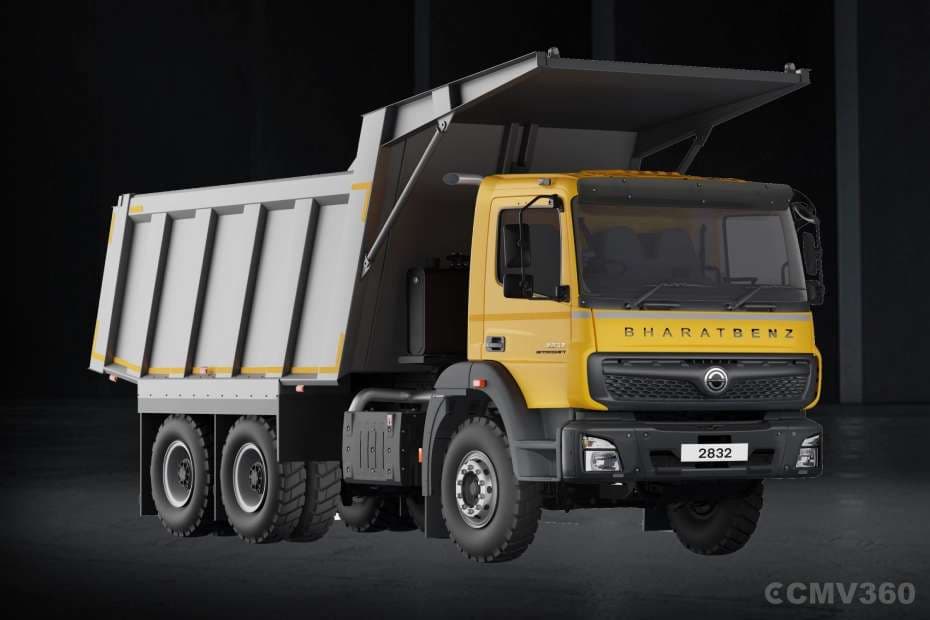 BharatBenz 2832CM TORQSHIFT Yellow Color BharatBenz 2832CM TORQSHIFT Yellow Color