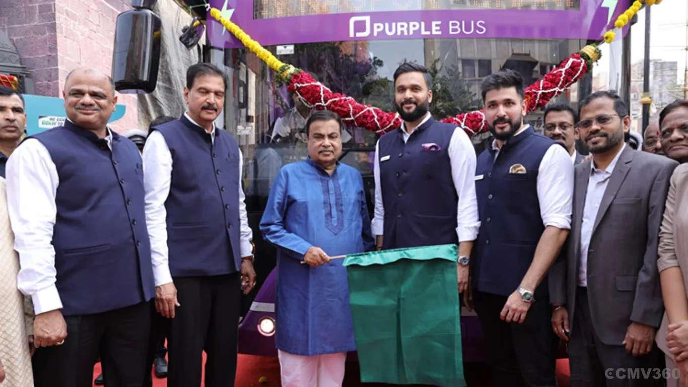 SWITCH Mobility and Purple Bus Launch First Electric Intercity Service in Vidarbha SWITCH Mobility and Purple Bus Launch First Electric Intercity Service in Vidarbha