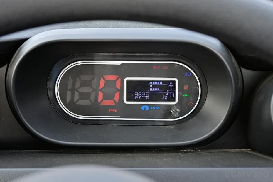 Tata Intra V40 CNG digital instrument cluster with speedometer and trip meter Tata Intra V40 CNG digital instrument cluster with speedometer and trip meter